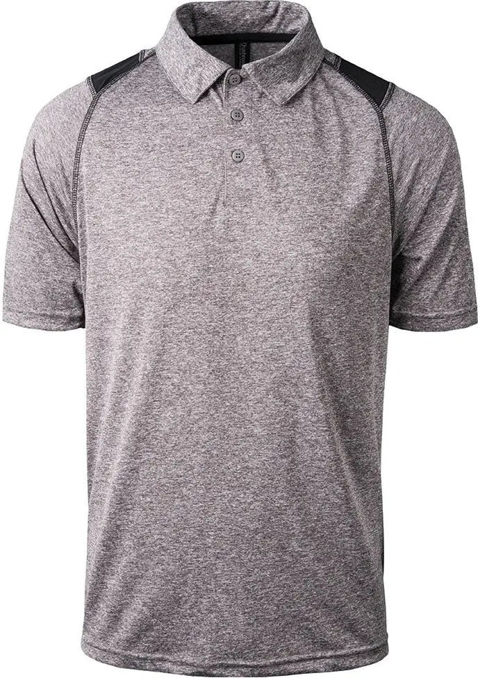 Dunbrooke 3570 Mystic Polo - Heather Black - Heather/black / Adult s