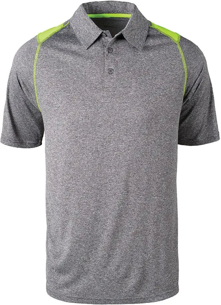 Dunbrooke 3570 Mystic Polo - Heather Lime - Heather/lime / Adult s