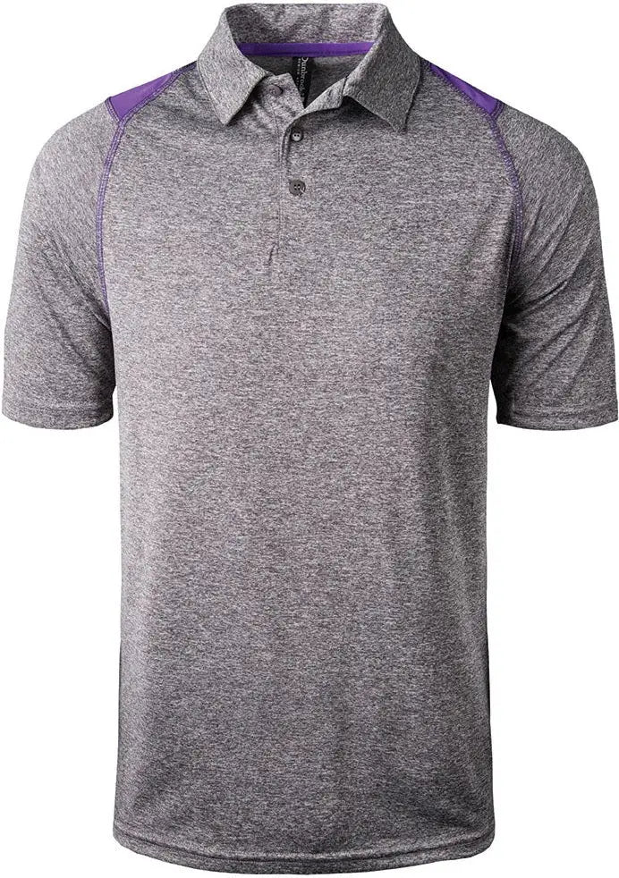 Dunbrooke 3570 Mystic Polo - Heather Purple - Heather/purple / Adult s