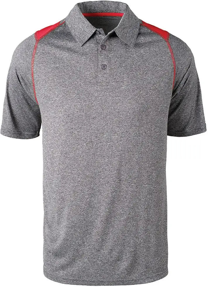 Dunbrooke 3570 Mystic Polo - Heather Red - Heather/red / Adult s