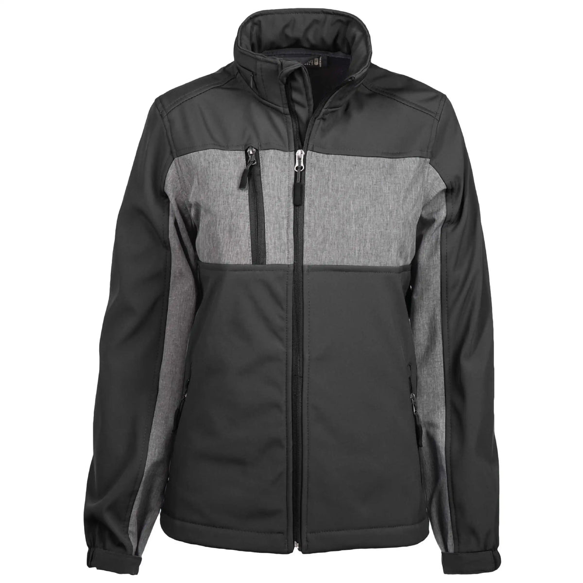 Dunbrooke 5271 Ladies Zephyr - Black/heather / s