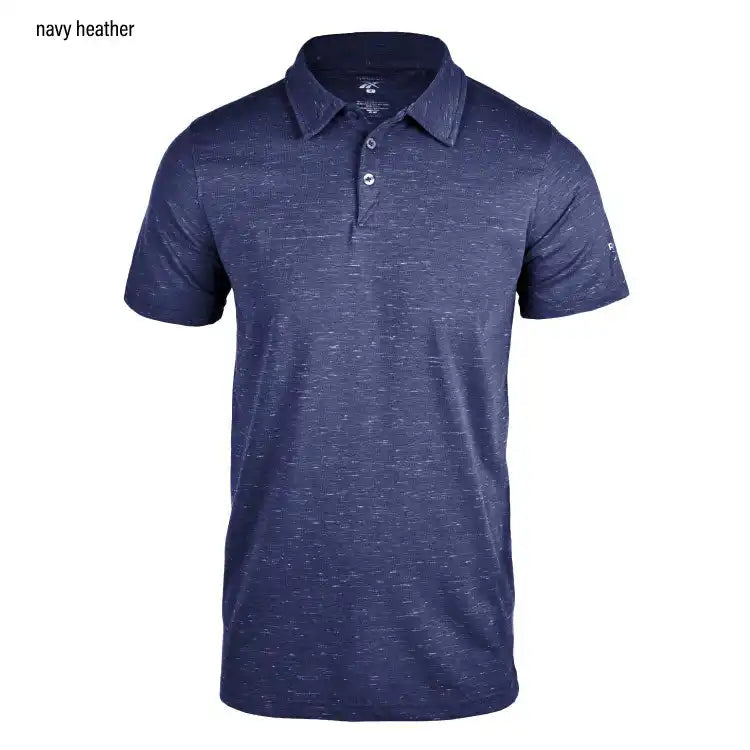 Reebok 7140 Elite Polo - Navy Heather / s