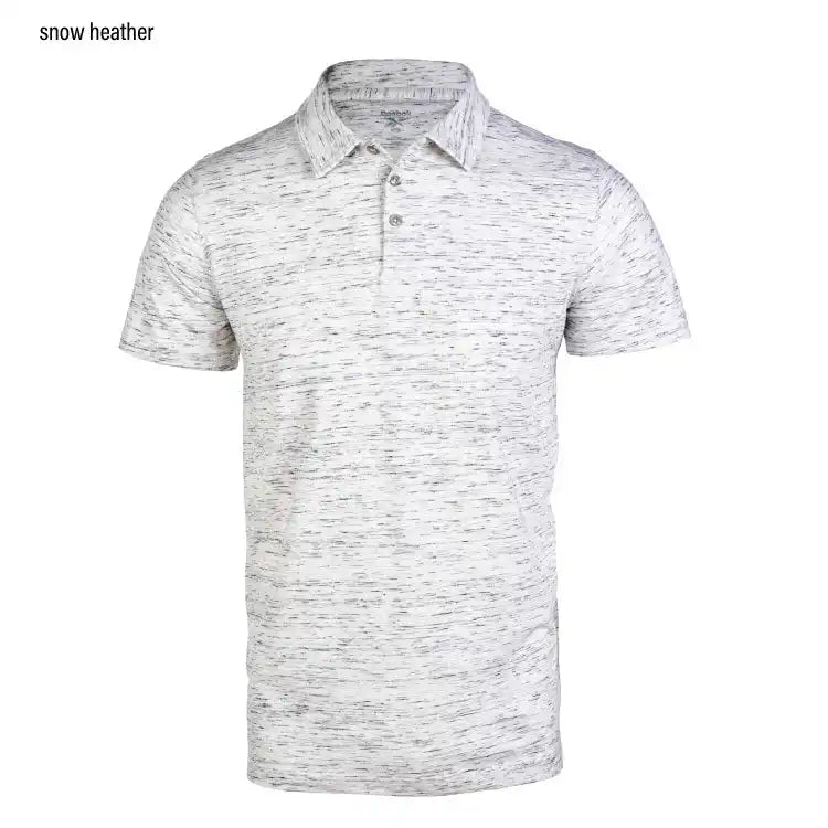 Reebok 7140 Elite Polo - Snow Heather / s