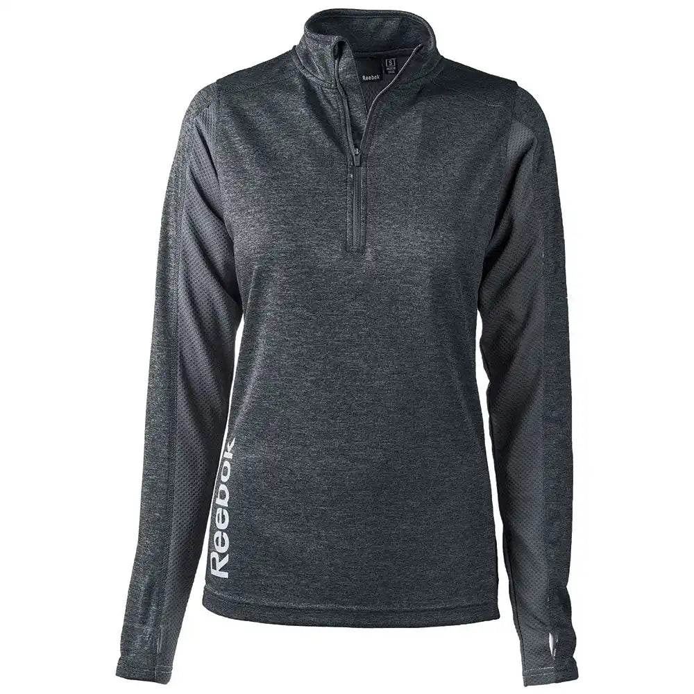 Dunbrooke 7261 Ladies Reebok Crossover - Heather Black / s
