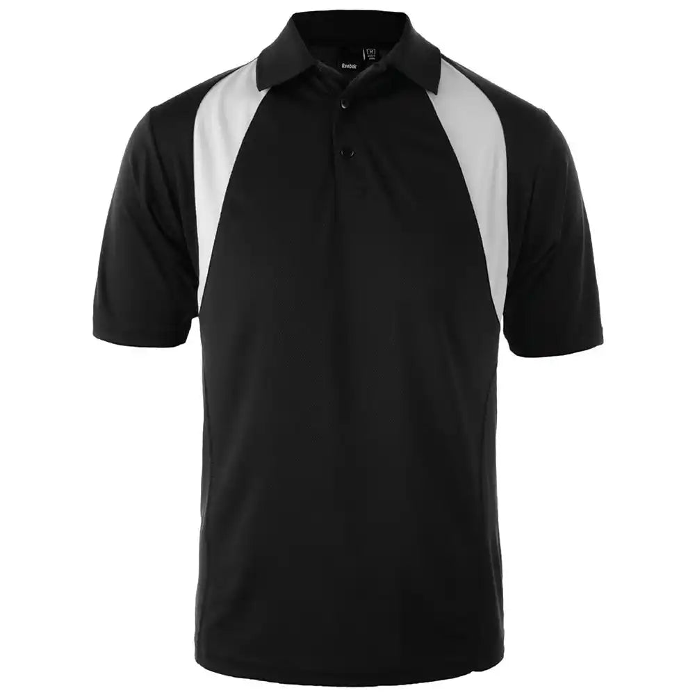 Reebok 7290 Athletic Polo - Black/white / s
