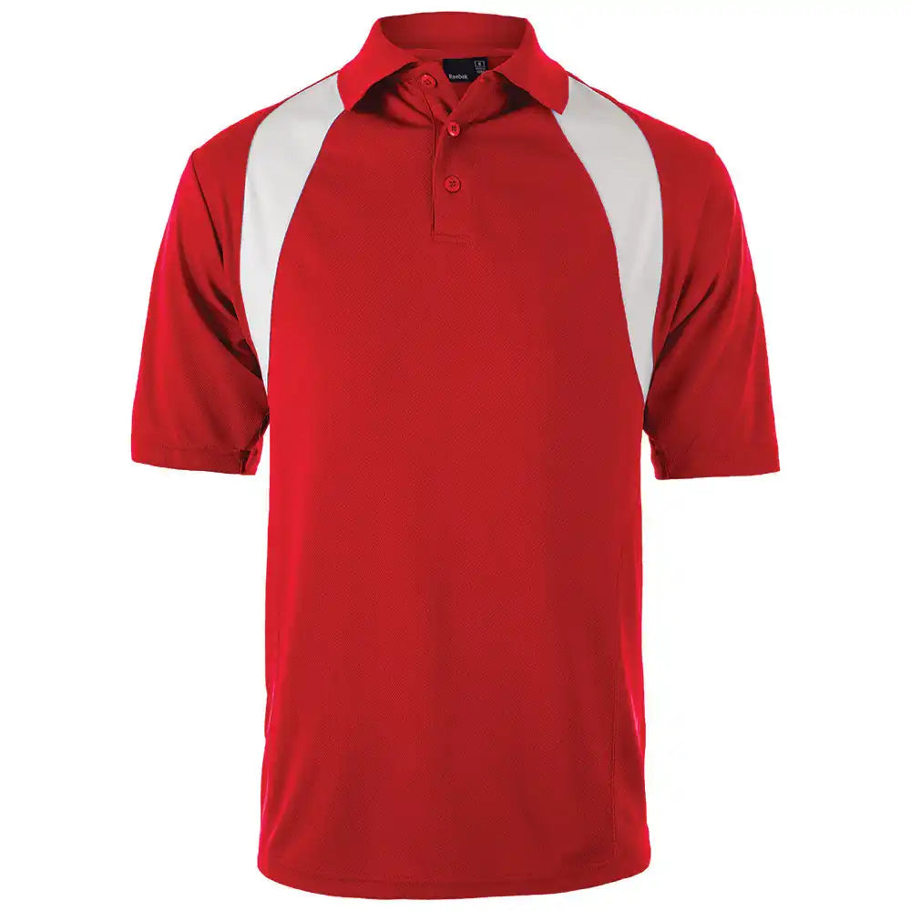 Reebok 7290 Athletic Polo - Red/white / s