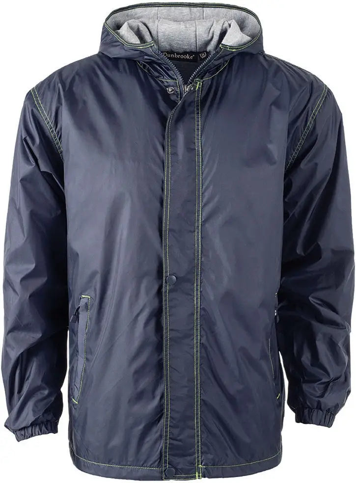 Dunbrooke 9516 Legacy Jacket - Navy Lime Stitching - Navy/lime / Adult s