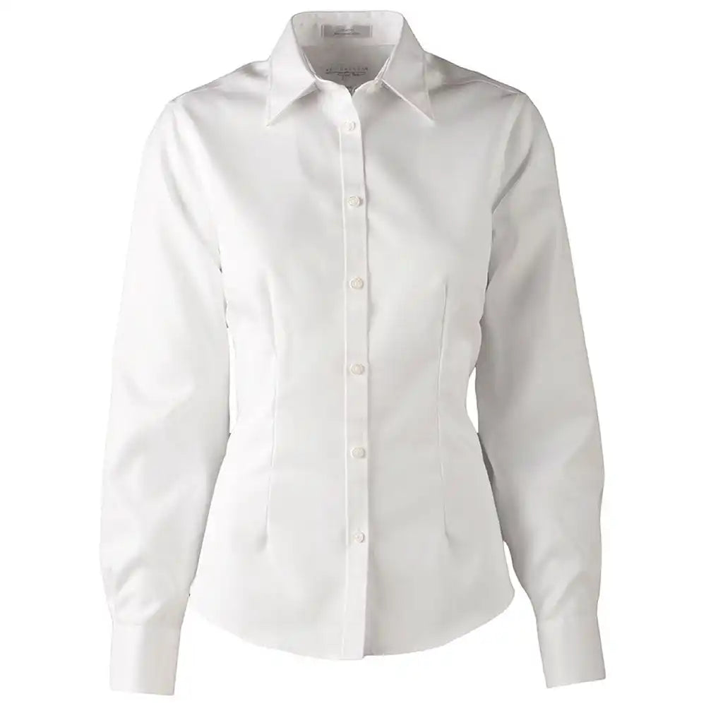 Dunbrooke V0144 Ladies Pinpoint - White / s