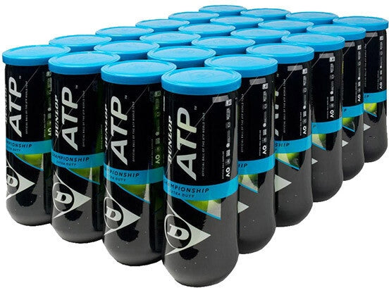 Dunlop Atp Championship Extra Duty Tennis Balls (case 24x) - Yellow