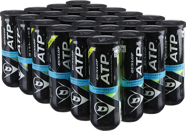Dunlop Atp Championship Regular Duty Tennis Balls (case 24x) - Os