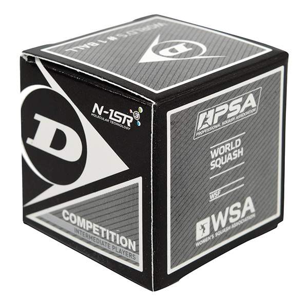 Dunlop Competition Squash Balls (1x) (black) - Os