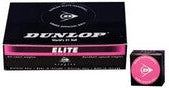 Dunlop Elite Singles (hard Ball) Squash Balls (1x) - Fuschia