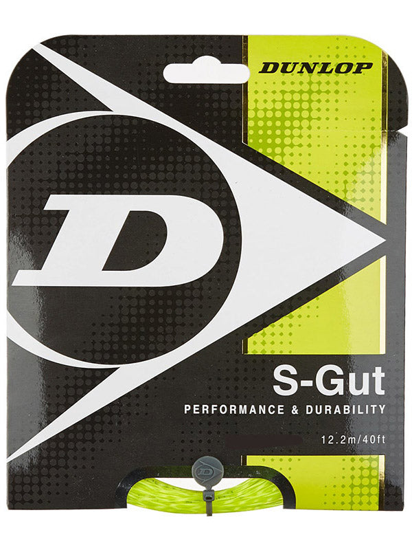 Dunlop S-gut W/dyna-tec 16g (black) - Yel / Os