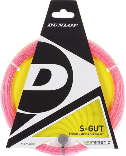 Dunlop S-gut W/dyna-tec 17g - Pink