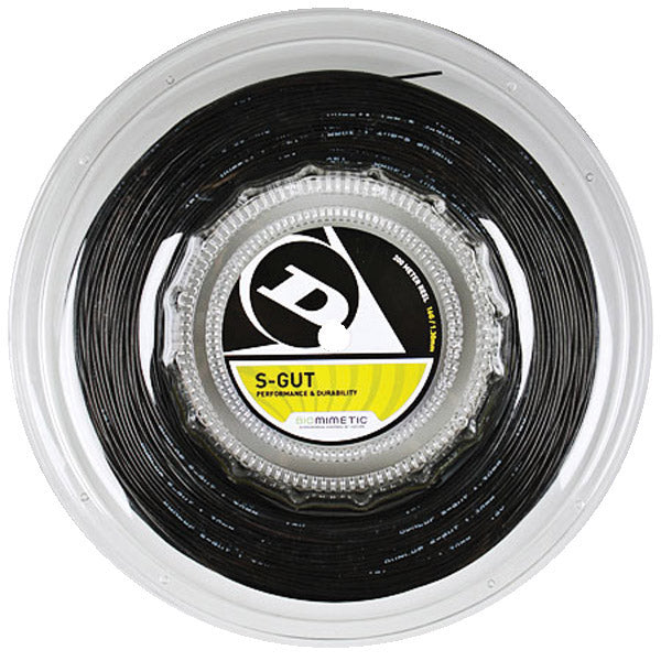 Dunlop S-gut W/dyna-tec 17g Reel 660’ (black)