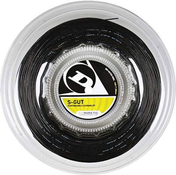 Dunlop S-gut W/ Dyna-tec Reel 660’ - Black