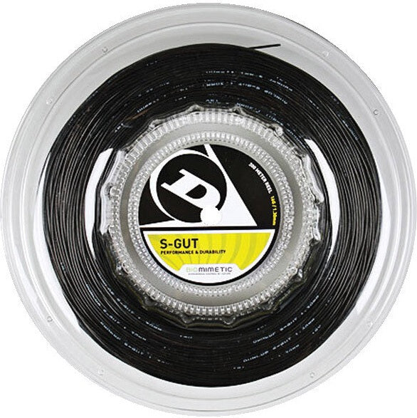 Dunlop S-gut W/ Dyna-tec Reel 660’ - Black
