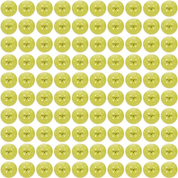 Durafast 40 Outdoor Pickleballs (100x) - Yellow