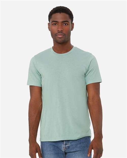 Dusty Blue Triblend Triblend Tee - 3413