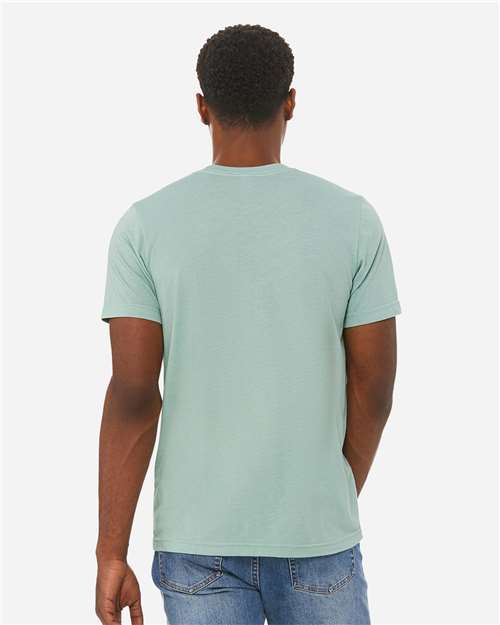 Dusty Blue Triblend Triblend Tee - 3413