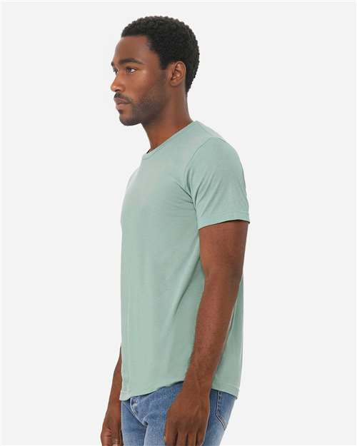 Dusty Blue Triblend Triblend Tee - 3413