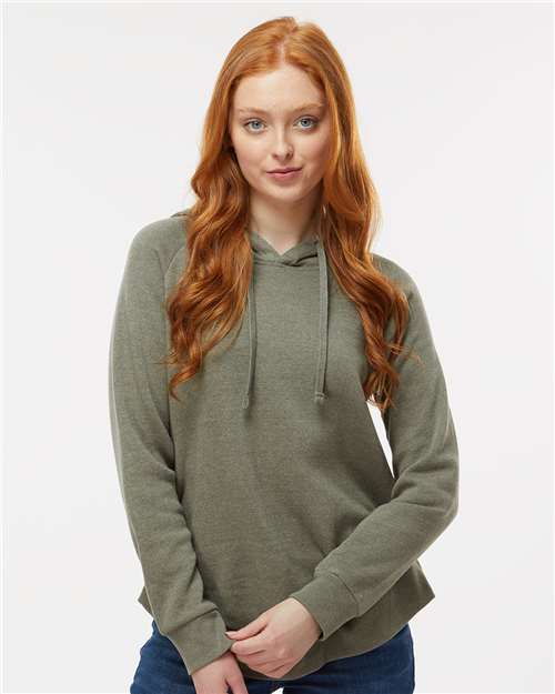 Dusty Olive Women&#39;s Jordan Angel Fleece Hooded Sweatshirt - W20172