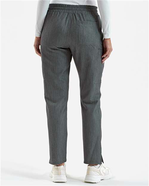 Dynamo Grey Women's Relentless Stretch Cargo Scrub Pants - NN600