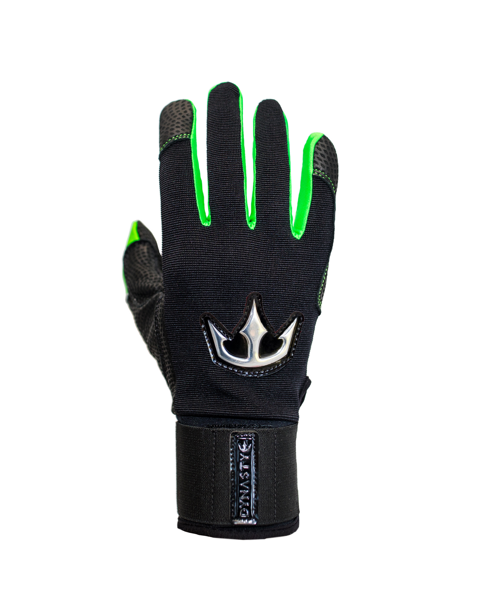 Dynasty Batting Gloves the Bomb Squad Series - Black/lime