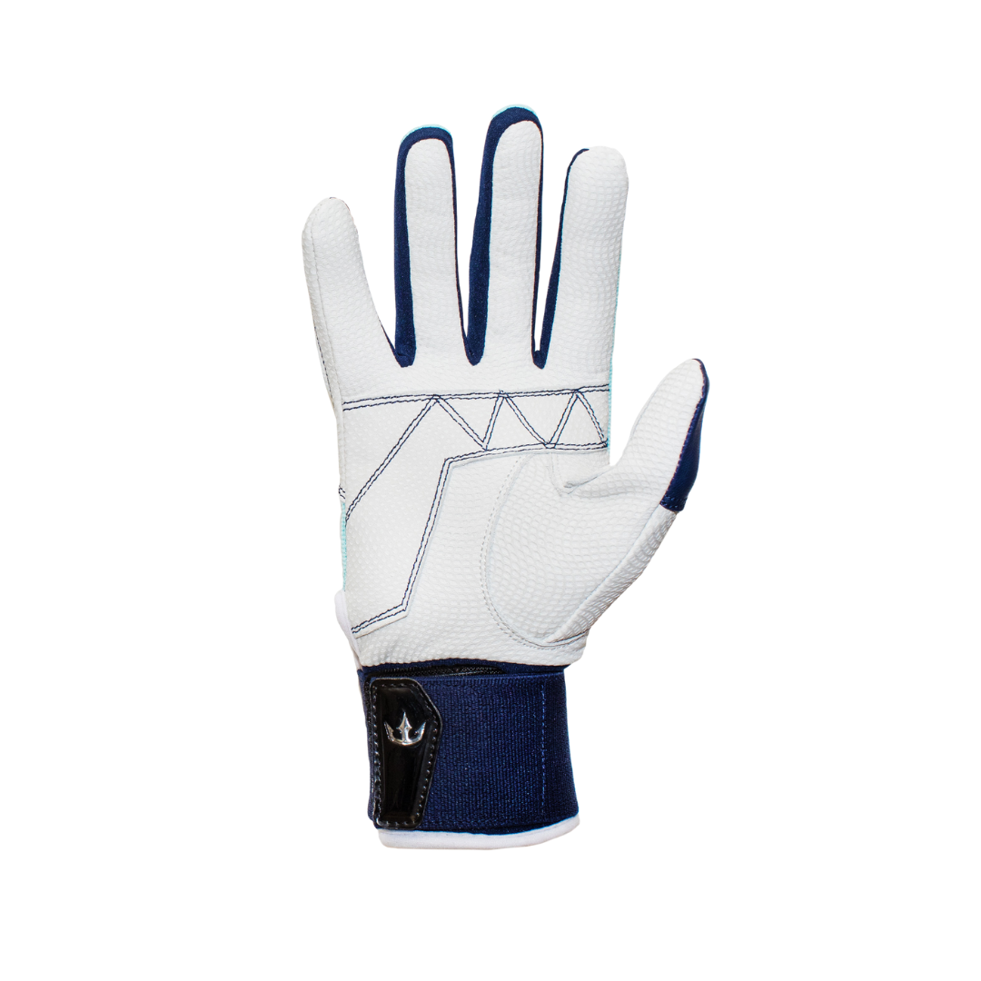 Dynasty Batting Gloves the Bomb Squad Series - Mint Green/navy