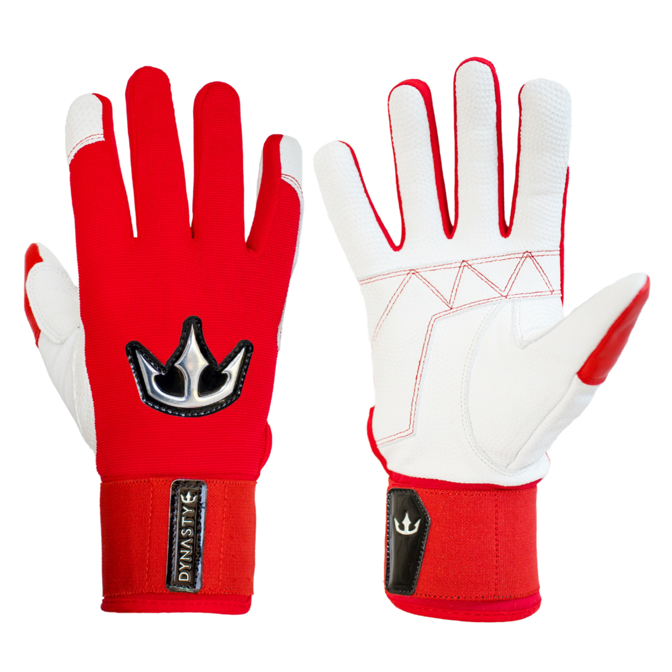 Dynasty Batting Gloves the Bomb Squad Series - Red