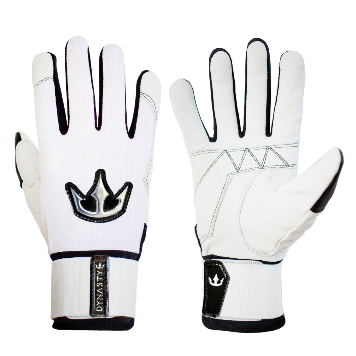 Dynasty Batting Gloves the Bomb Squad Series - White
