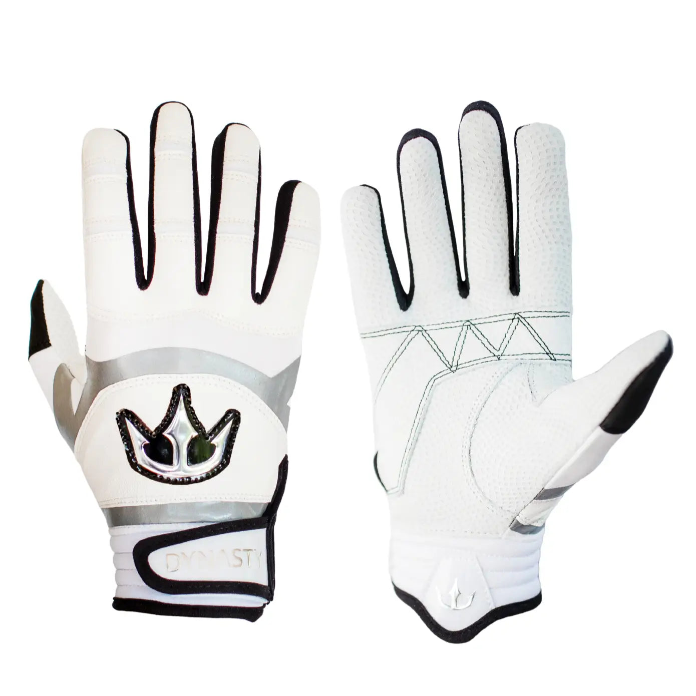 Dynasty Batting Gloves the Lightning Series - White