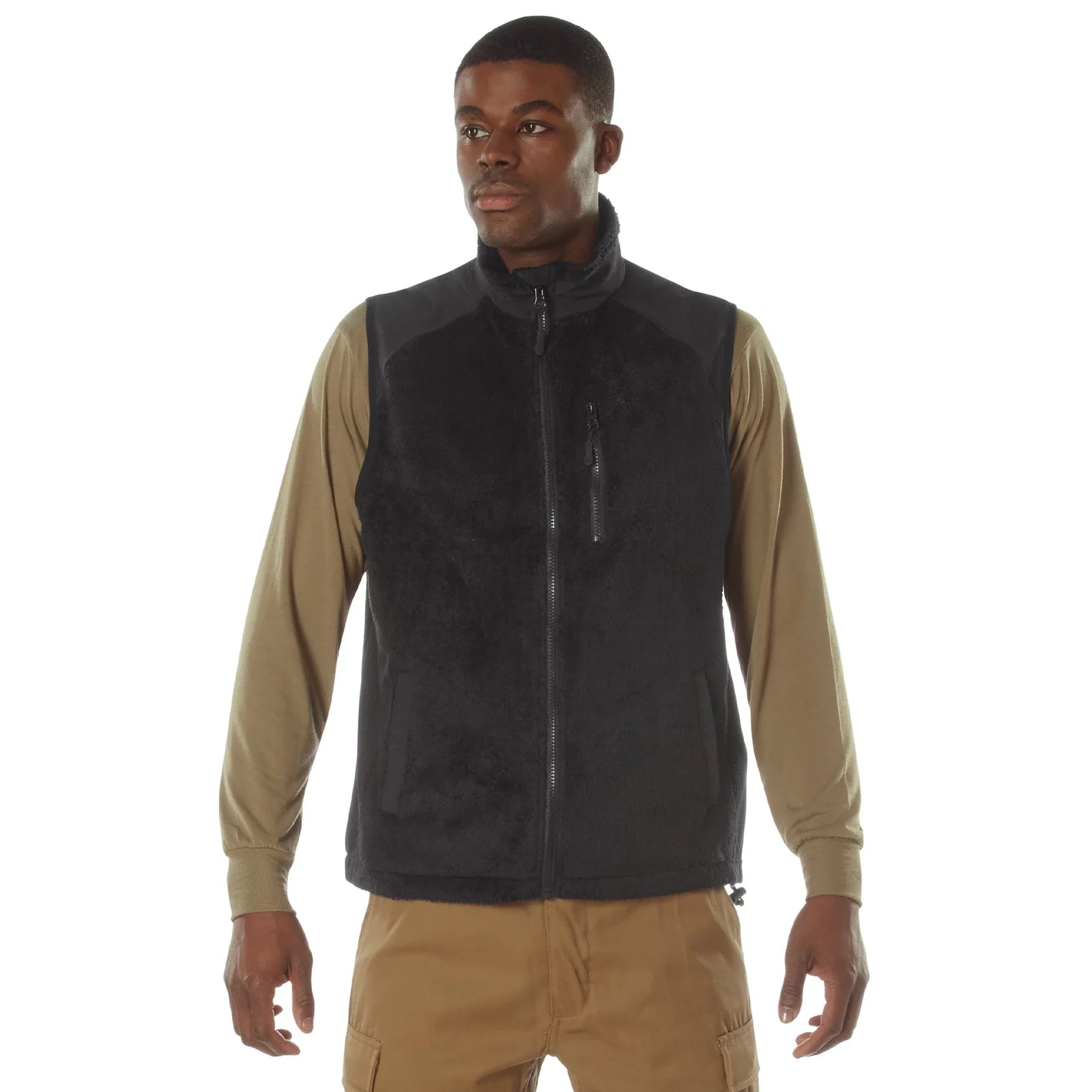 E.c.w.c.s. Fleece Vest - Black / s