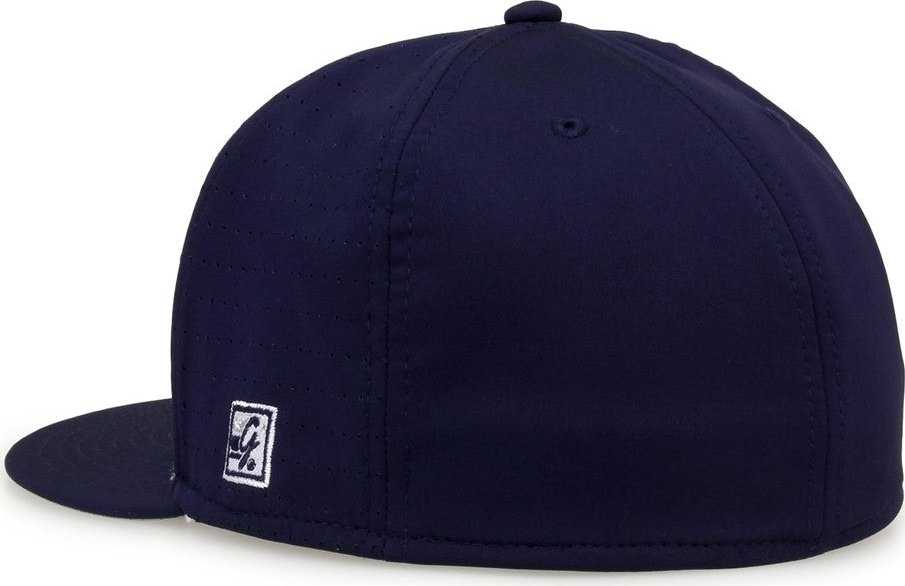 The Game GB998 Perforated GameChanger Cap - Navy Gray - HIT a Double - 3