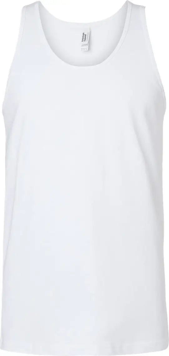 American Apparel 2408w Fine Jersey Tank - 2408 - White - Adult Xs
