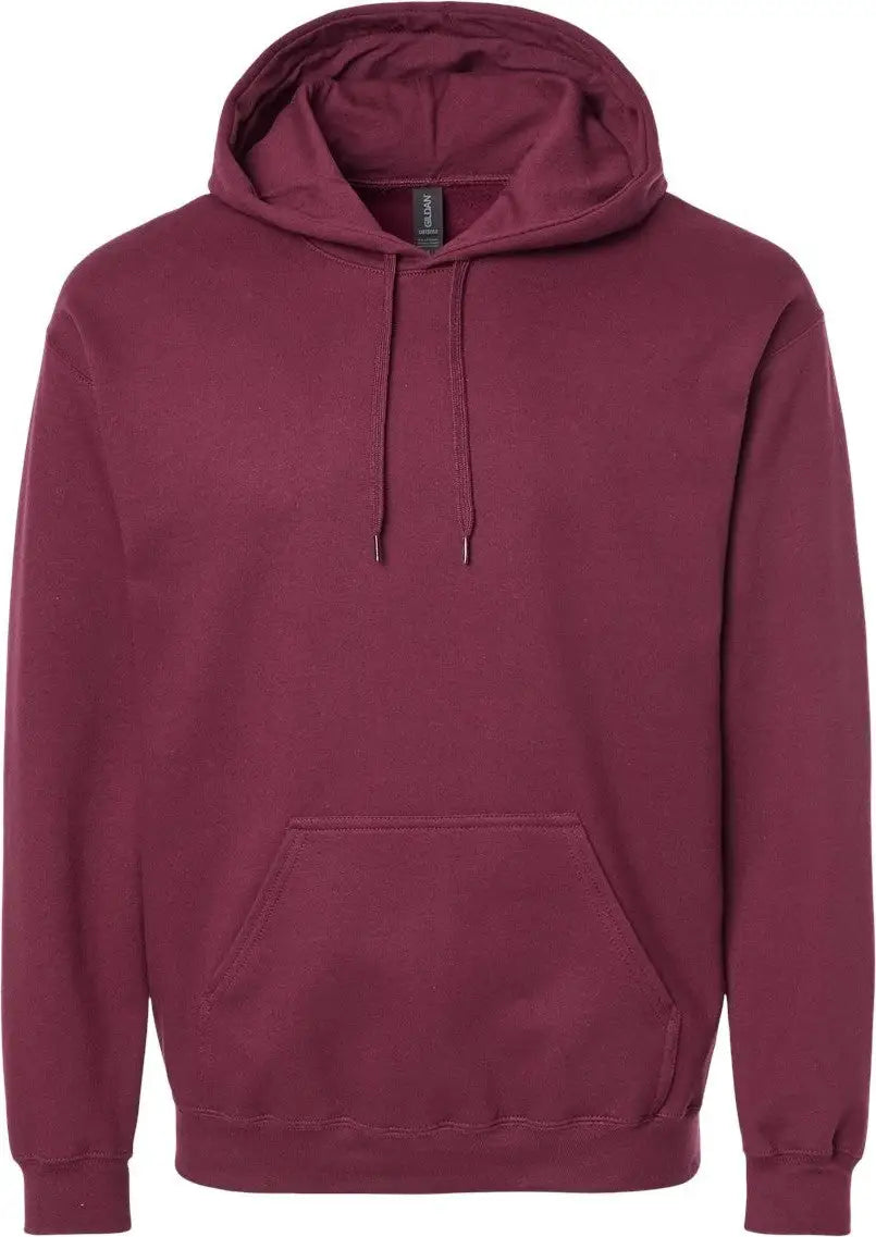 Gildan Sf500 Softstyle® Midweight Hooded Sweatshirt - Maroon - Xs