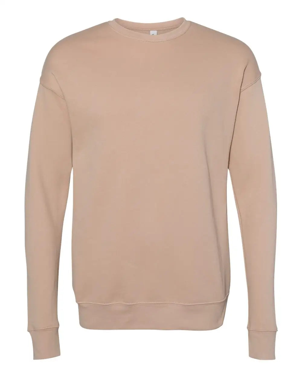 Bella + Canvas 3945 Sponge Fleece Drop Shoulder Crewneck Sweatshirt - Heather Sand Dune - Xs