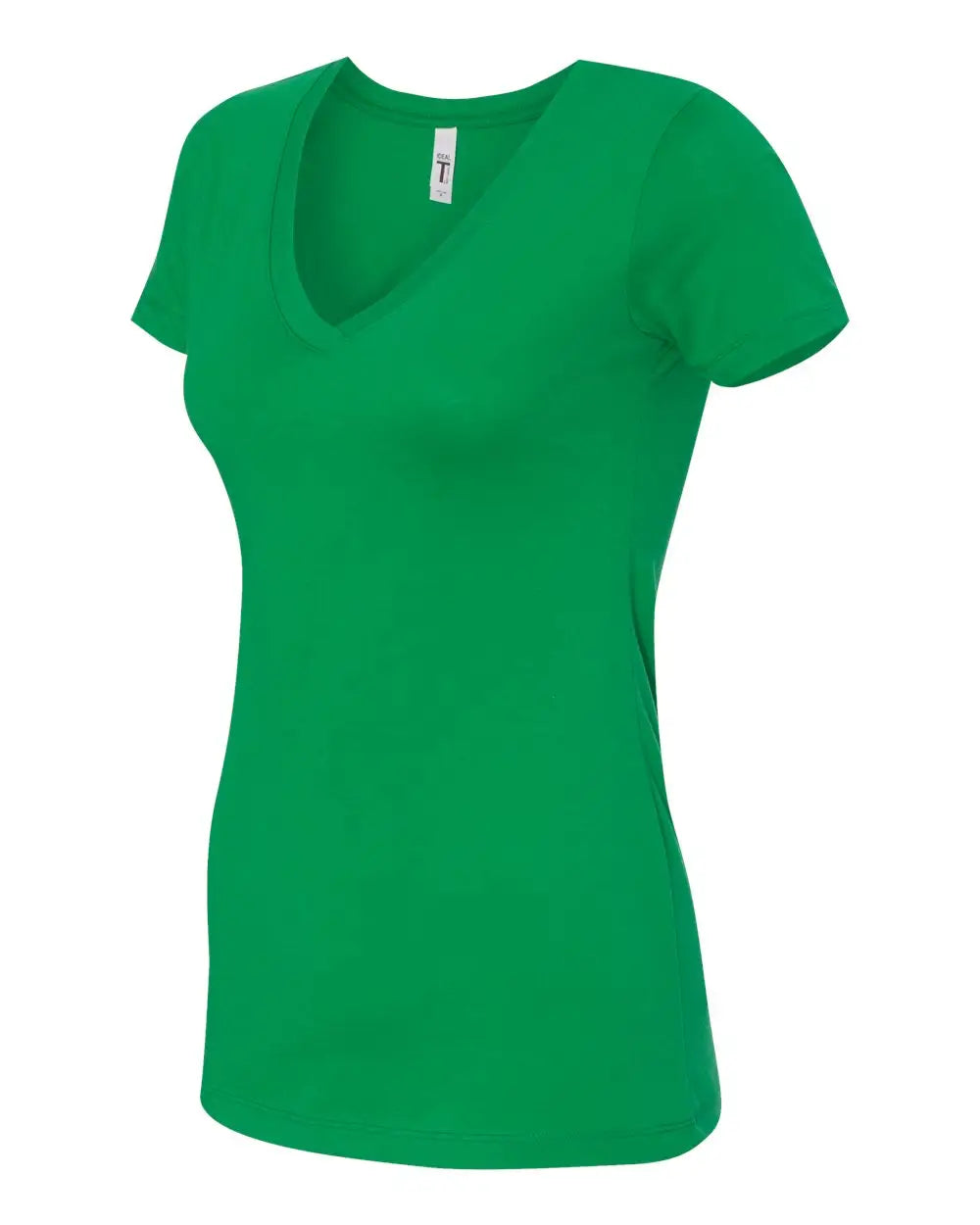 Next Level 1540 Women’s Ideal V-neck T-shirt - Kelly Green - Ladies Xs