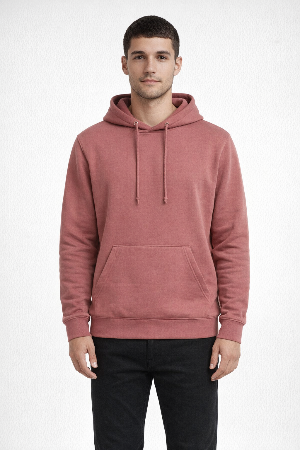 Mocha FUNDAMENTAL FLEECE HOOD