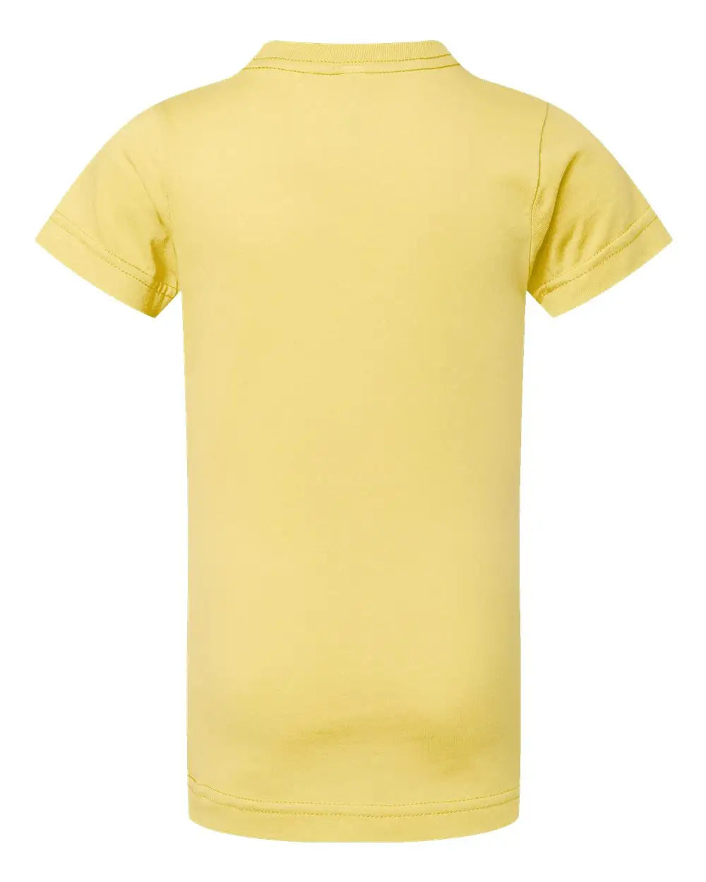 Lat 2616 Girls’ Fine Jersey Tee - Butter