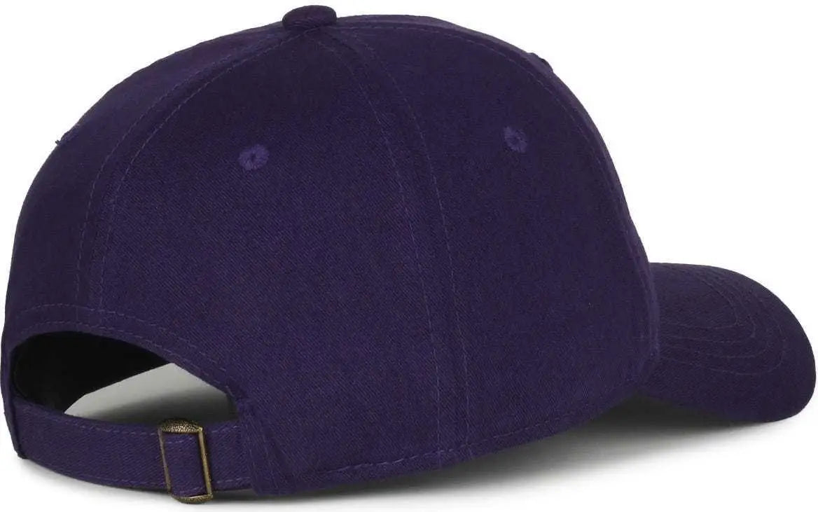 Oc Sports Gwt-111 Adjustable Strap Garment Wash Cotton Cap - Purple - 6 7/8’’ - 7 1/2’’