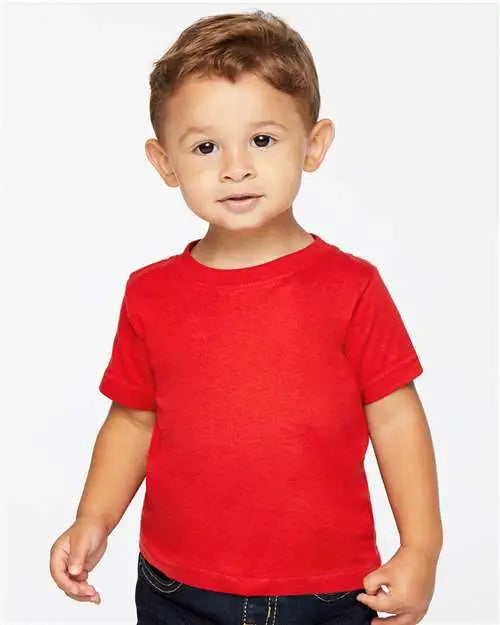 Rabbit Skins 3322 Infant Fine Jersey Tee - Red