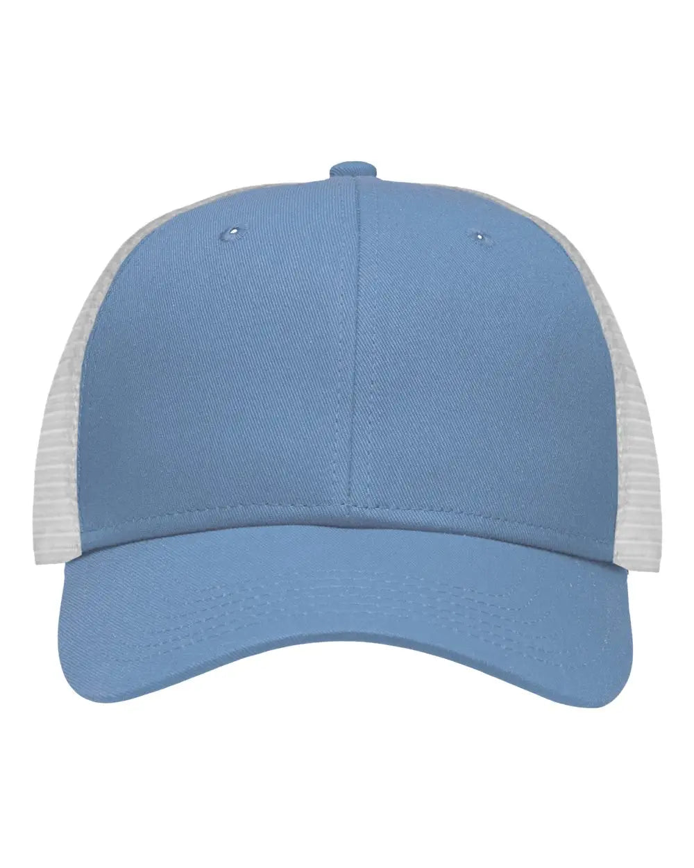 Sportsman Sp1450 Traditional Lo-pro Mesh Back Trucker Fit Cap - Chino Sky Blue White - Columbia / one Size Fits Most