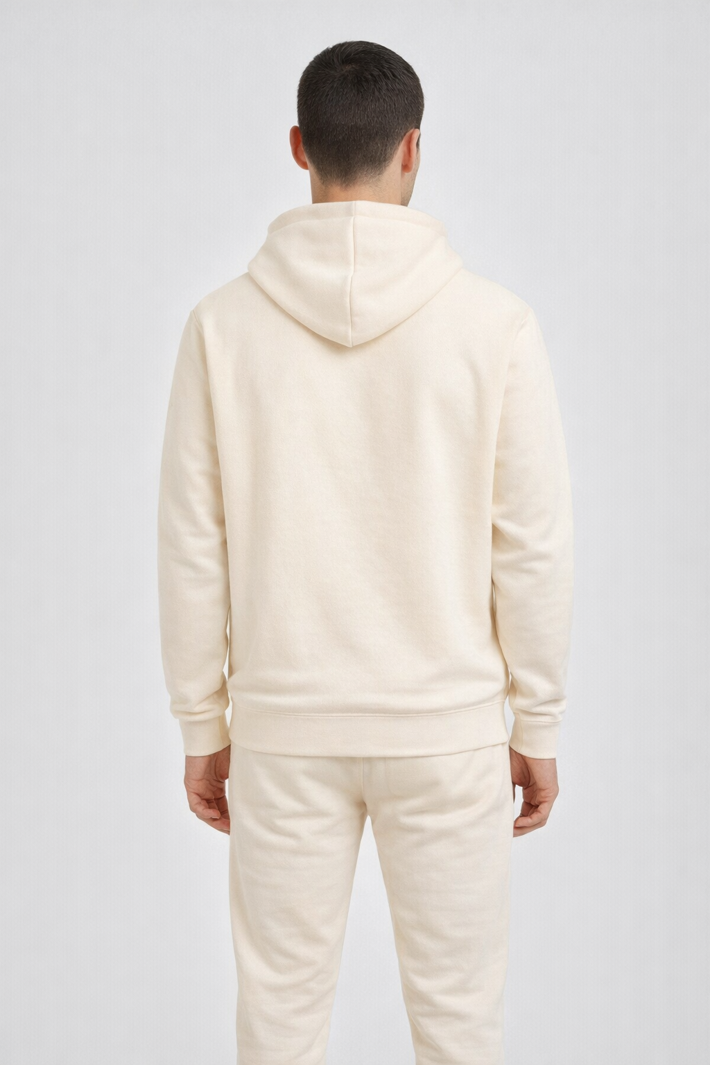 Ecru WHISPER FLEECE HOOD