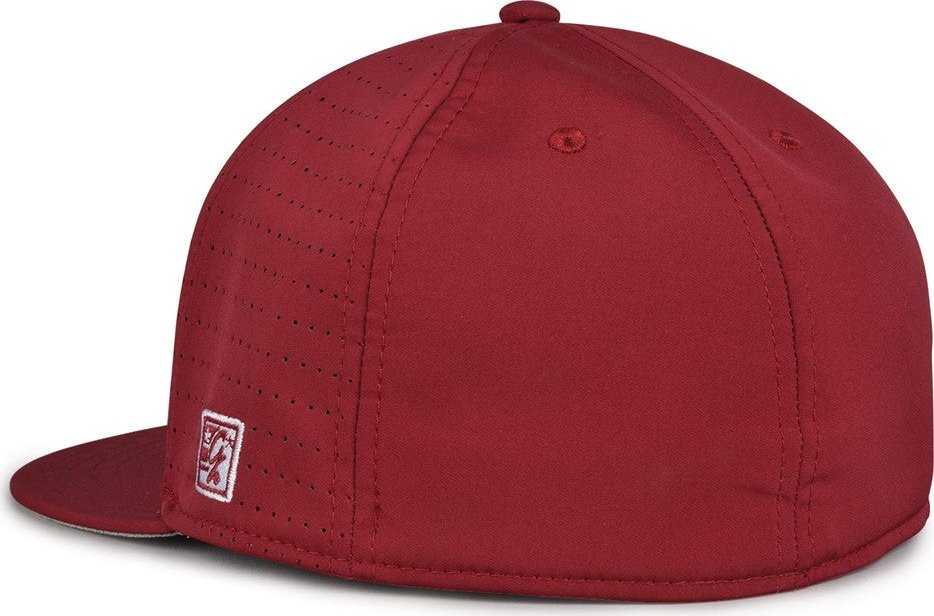 The Game GB998 Perforated GameChanger Cap - Cardinal - HIT a Double - 3