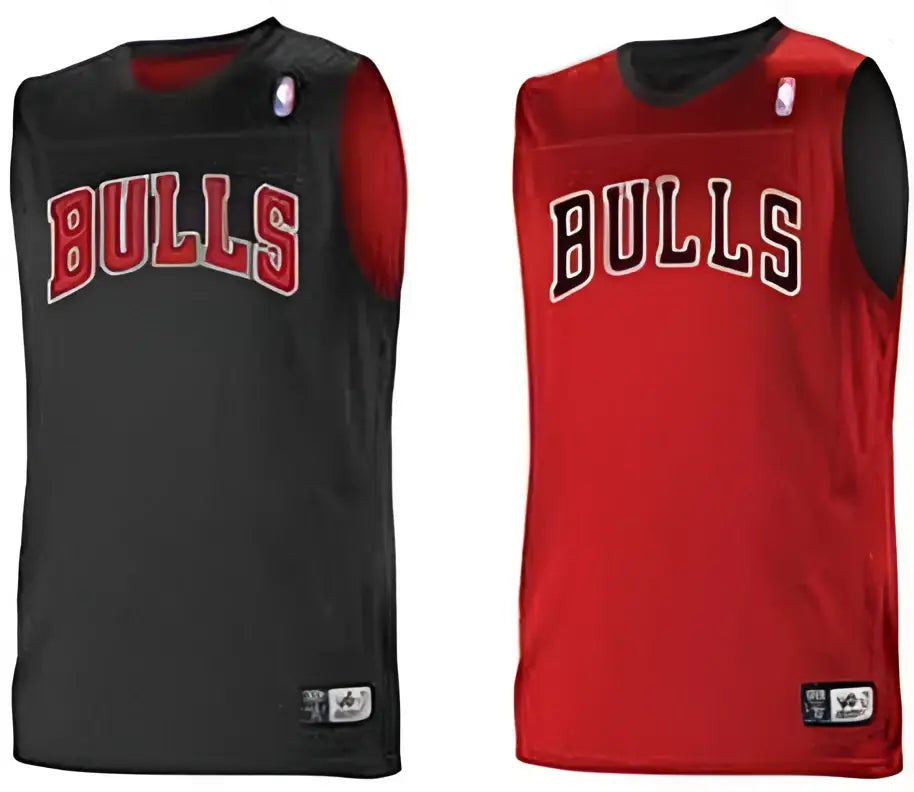 Alleson Athletic A105la Adult Nba Logo Reversible Game Jersey - Chicago Bulls