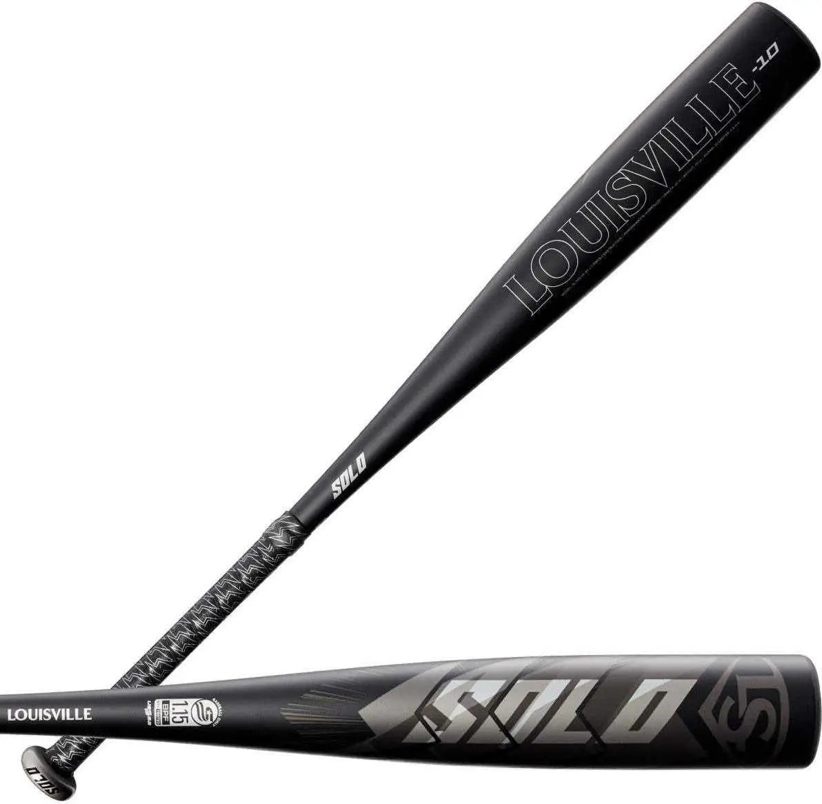 Louisville Slugger Solo (-10) Sr League 2 3/4’’ Bat - Black