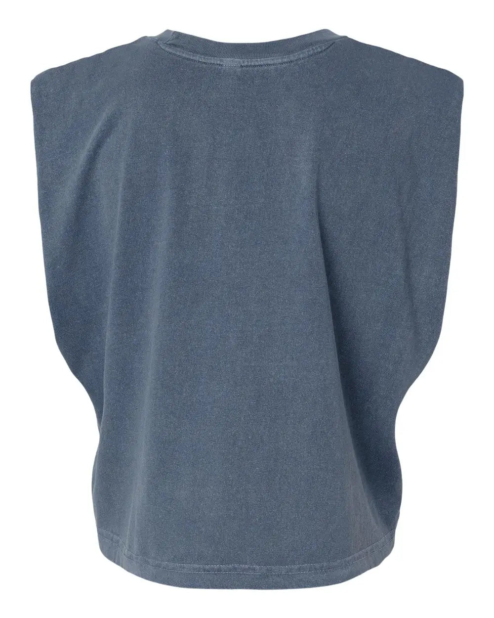 American Apparel 307 Garment-dyed Women’s Heavyweight Muscle Tee - Gd - Faded Navy - Ladies s