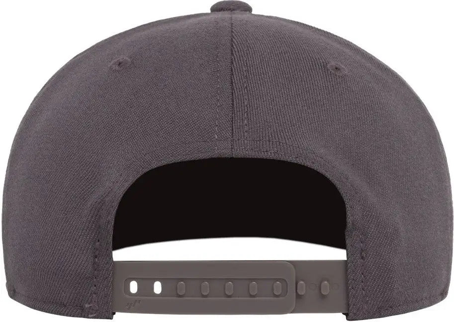 Flexfit 110f 110® Snapback Cap - Dark Grey - Gray / one Size Fits Most