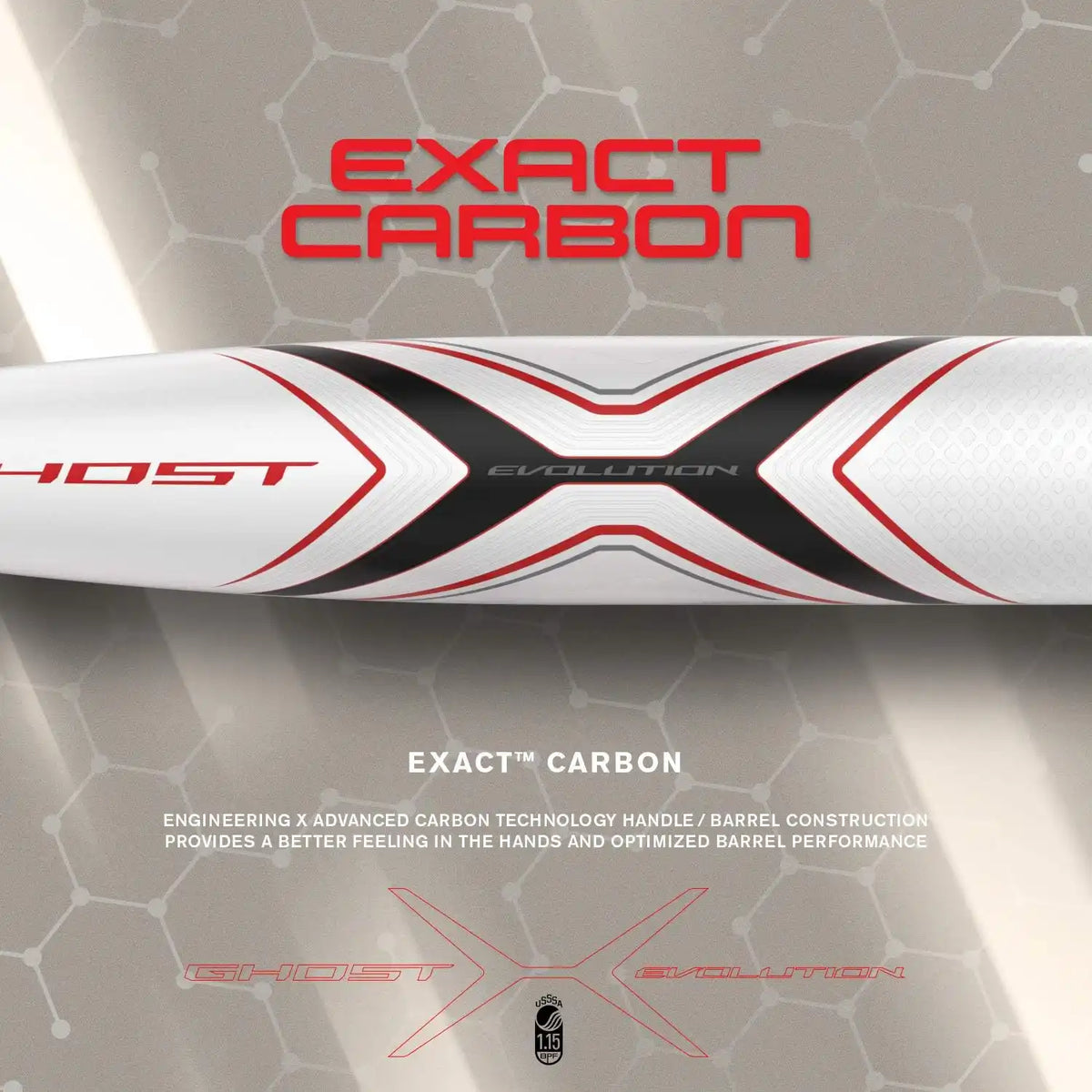 Easton 2019 Ghost (-10) Sr League 2 5/8’’ Bat - White Black - 28’’ - 18.0 Oz